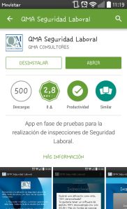 Aplicacion para realizar inspecciones de Seguridad Laboral